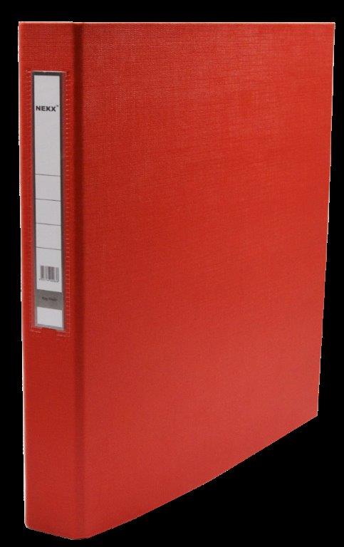 2 D 25mm Ring PP Binder Red | Files - Ring Binder - 2 D Ring