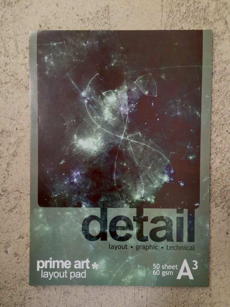 Prime Art A3 Detail layout Pad 50 Sheet 60g | Examination and Executive Desk Pads