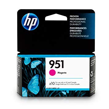 HP 951 MAGENTA INK CARTRIDGE FOR OFFICEJET PRO 251DW | Hewlett Packard Toner Cartridges Genuine