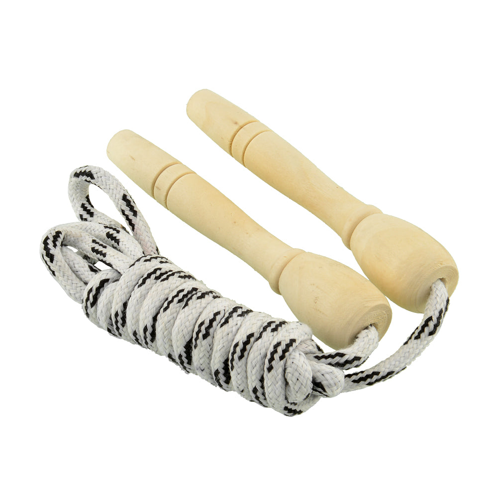 Skipping Rope With Wooden Handle