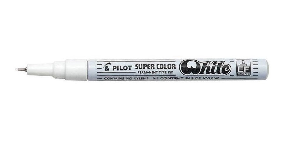 Pilot Super Colour Marker Extra Fine White