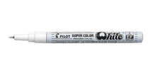 Pilot Super Colour Marker Extra Fine White