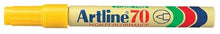 Artline EK70 Marker Yellow Bullet