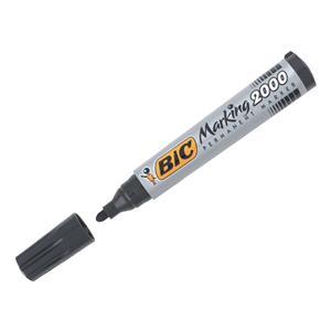 Bic 2000 Permanent Marker Black Bullet