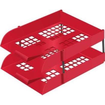 Letter Trays Red 2's + Set Riser | Letter Trays