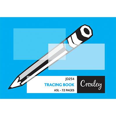 Croxley JD254 A5 72PG Tracing Book | Drawing