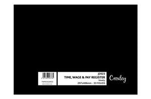 Croxley JD923 Weekly Time,Wage,Pay Register