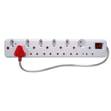 Ellies Multiplug 12 Way Surge Protection (6x16a - 6x5a - 1x Schuko)