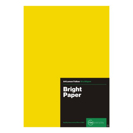 Board Bright Lemon Yellow A3-10 | Board Colours