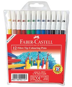 Faber Castell Fibrepen Fine Wallet 12