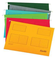 Bantex A4 Suspension File Red