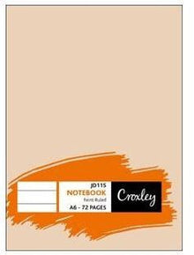 JD115 A6 72 Pg Feint Soft Cover | Note Books