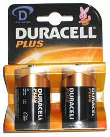 Duracell Ultra New 'D' Battery - 2 Pack