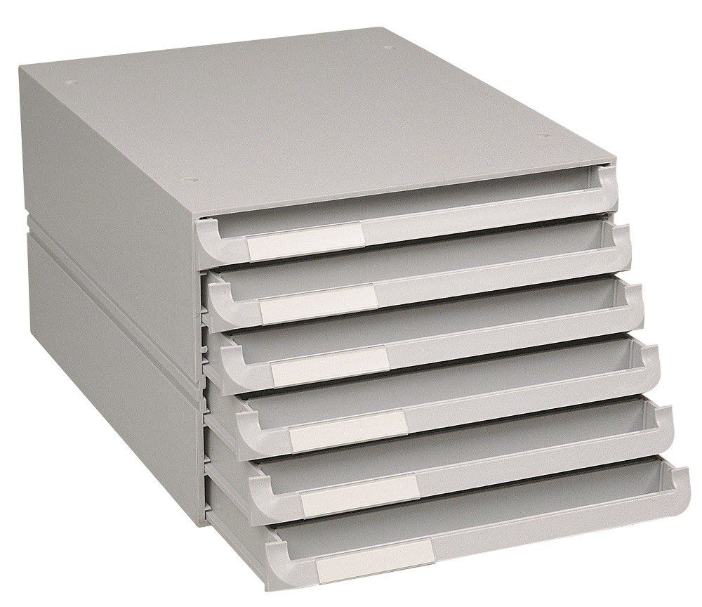 Bantex Texo 6 Drawer 263x333x128 | Drawer Storage Systems