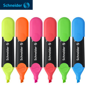 SCHNEIDER JOB 150 HIGHLIGHTERS WALLET OF 6 | SCHNEIDER - Writing Materials