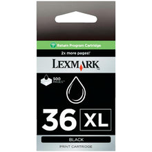 Lexmark No.36XL Black Return Program Print Cartridge | Lexmark Inkjet Cartridges Genuine