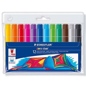 Staedtler Fibre Pens Jumbo Wallet 12