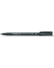 Staedtler L-Colour Medium Permanent Black | Permanent Marking Pens