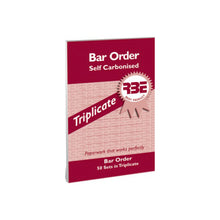Bar Order Triplicate 5pk