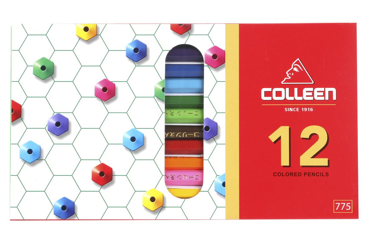 COLLEEN PENCIL CRAYONS BOX 12 | Coloured Pencils - Sets