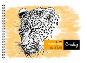 Croxley JD543 A4 40PG Sketch Book Pack 10