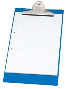 Bantex Clipboard Heavy Duty Blue