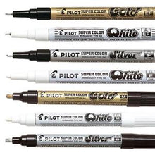 Pilot Super Colour Marker Medium Silver