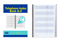 A5 Telephone Index Book