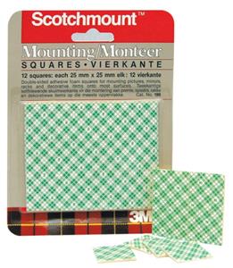 Scotchmount Squares 25mmx25mm