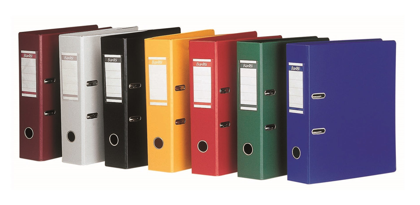 Bantex A4 70mm PVC Lever Arch Red