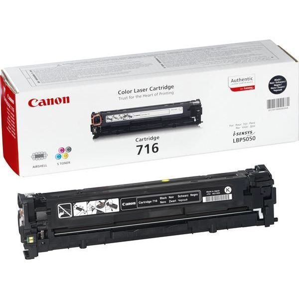 Canon 716 Black Cartridge | Canon Inkjet Cartridges Genuine