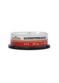 Kenton Printable DVD-R Grade A 16x 10'S  Spindle | DVD-R