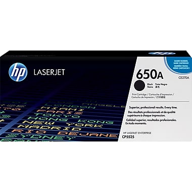 HP 650A Black Toner Cartridge | Hewlett Packard Toner Cartridges Genuine