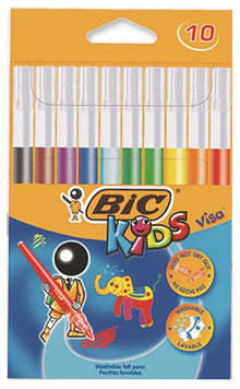 Bic Visa Felt Pen Wallet 10