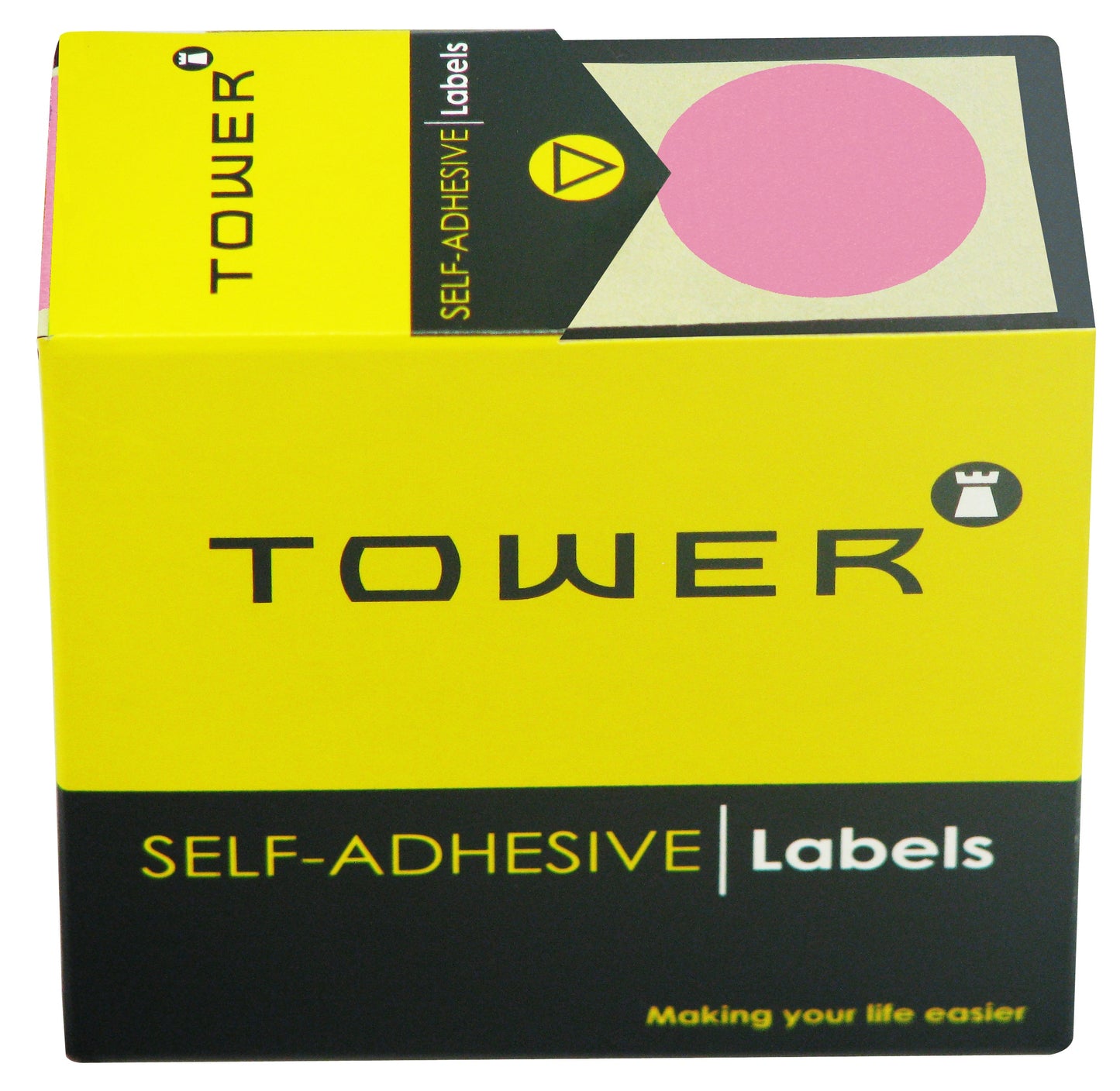 Tower C32 Label Pink