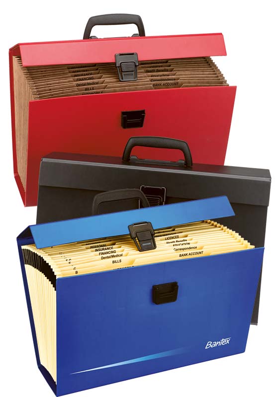 Bantex Expand File Foolscap 19 Part | Expanding File