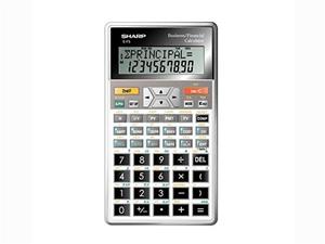 SHARP EL738 12D FINANCIAL CALCULATOR