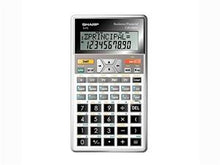 SHARP EL738 12D FINANCIAL CALCULATOR