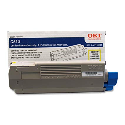 OKI C610 YELLOW TONER ( 6000 PAGE YIELD ) | Oki Toner Cartridges Genuine