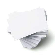 Redfern A4 Pre-Cut 3-in-1 160gsm Business Cards 90 x50 mm | Business Card Filing Systems