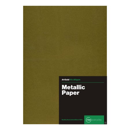 Paper Metallic Gold A4