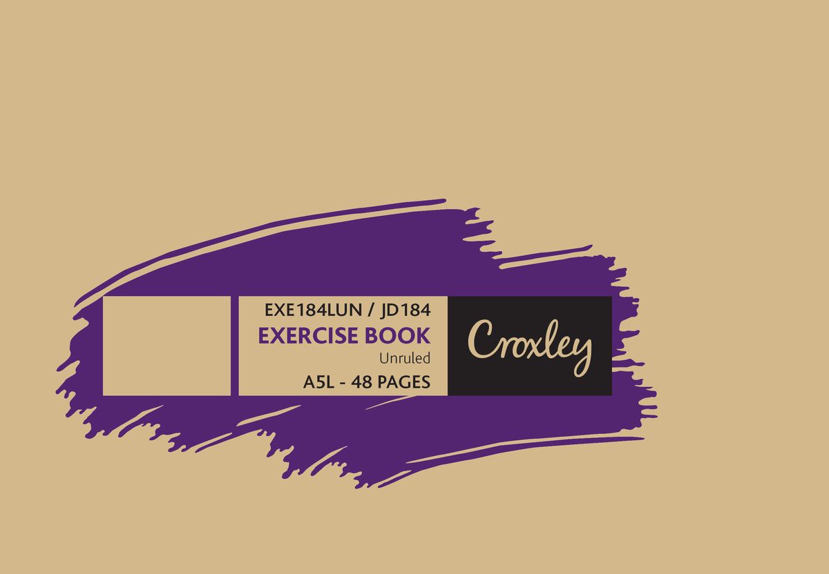 JD184 A5 48 Pg Unruled | Exercise Books