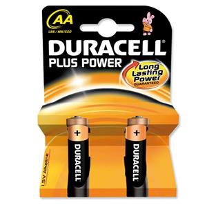 Duracell Batteries Non Rechargeable AA Pack 2