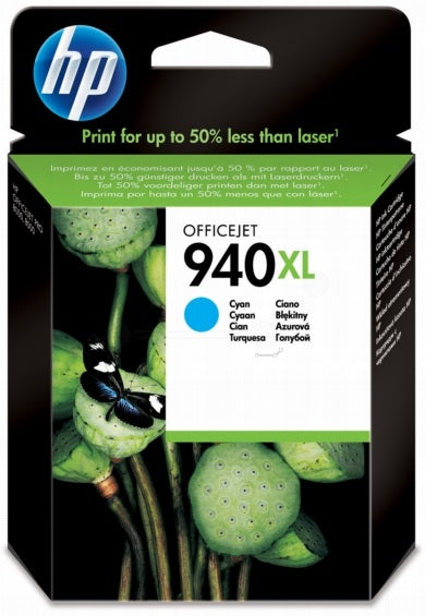 HP 940XL Cyan Officejet Ink Cartridge