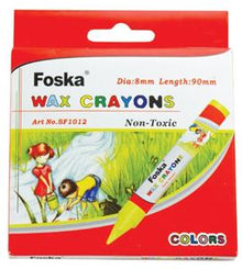 Foska Regular Wax Crayons 24'S