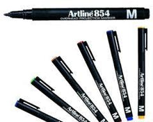 Artline OHP Perm Medium Red