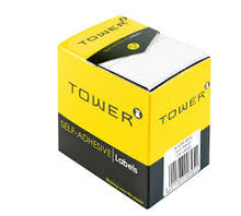 Tower White Roll Labels R3250