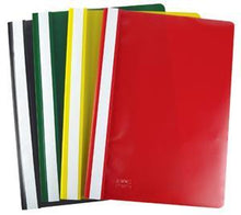 A4 Yellow Quotation Folder Clear Front