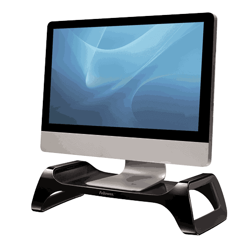 I - Spire Monitor Lift - Black | Ergonomics