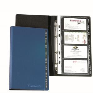 Bantex Business Card Refill 5910 Clear